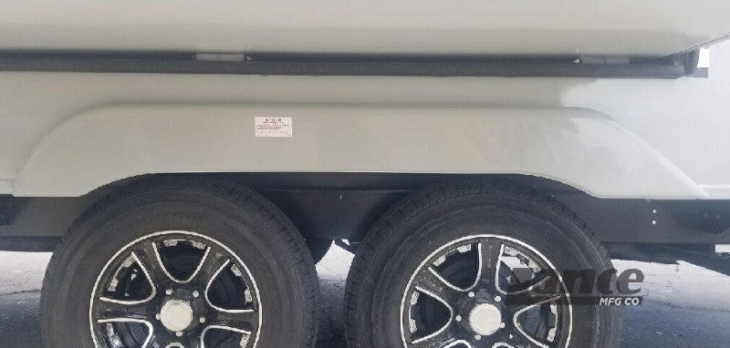 Lance Fender Gray Fiberglass