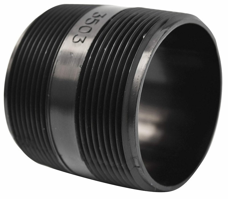 ABS Coupling 3" x 3" MPT
